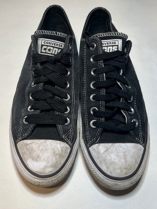 Converse Chucks Black & White Mens 9 - Picture 1 of 4